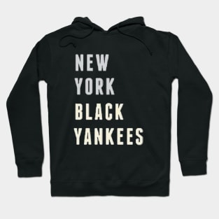 New York Black Yankees RETRO Design Hoodie